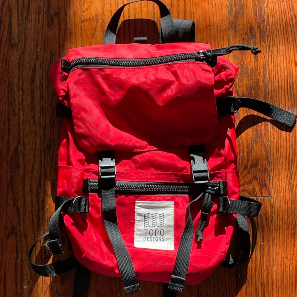 Topo Designs Rover Pack Mini Red